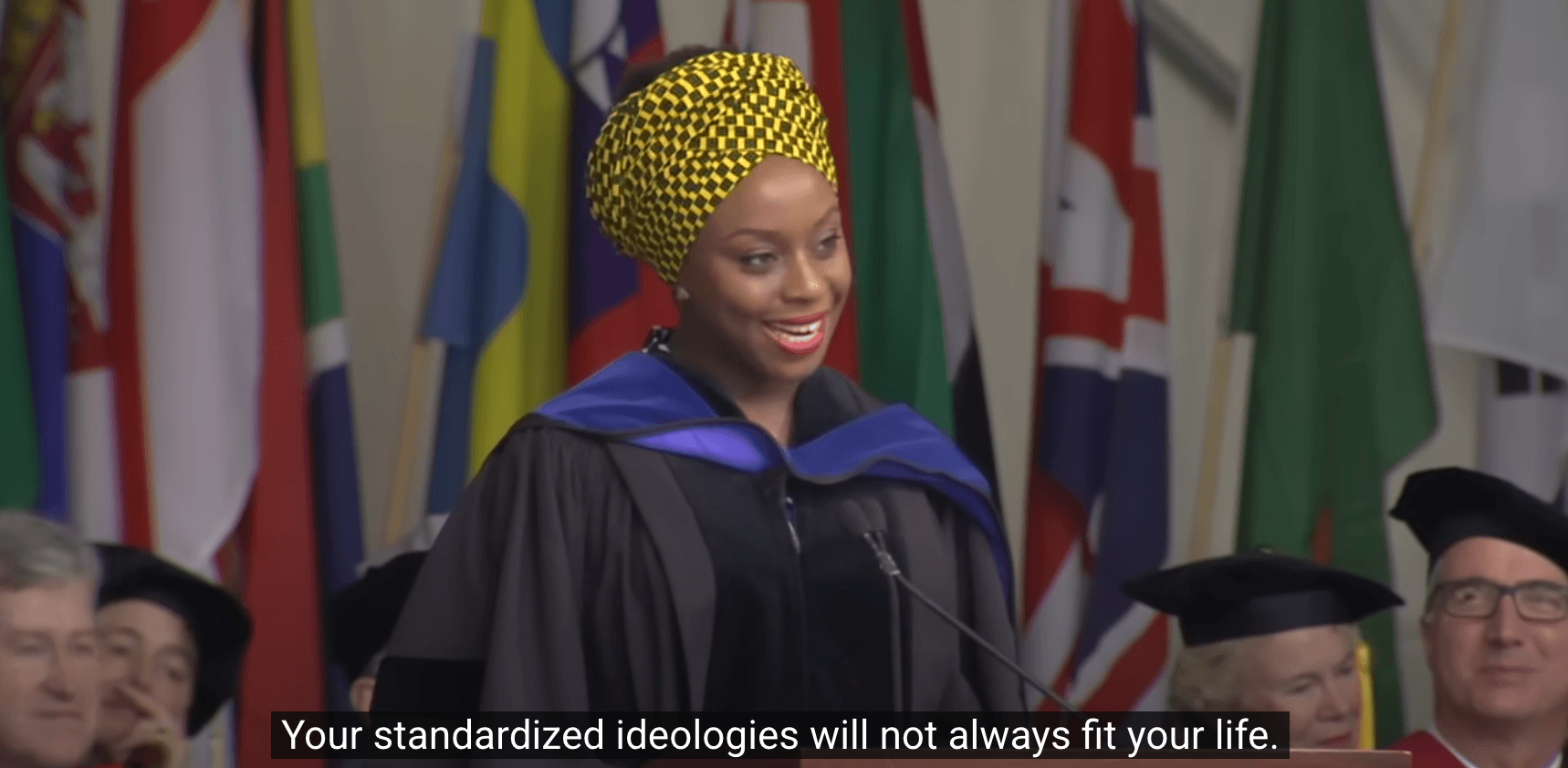 Chimamanda Ngozi Adichie commencement speech
